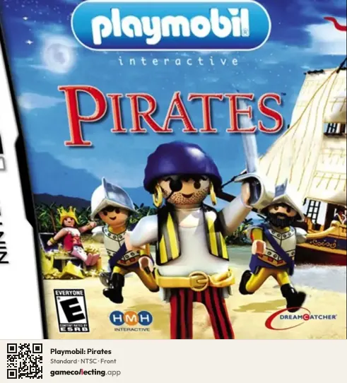 Playmobil: Pirates Nintendo DS, NTSC box front