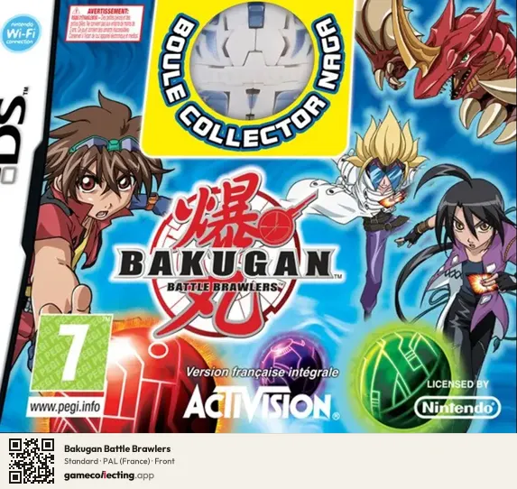 Bakugan Battle Brawlers Nintendo DS, France box front