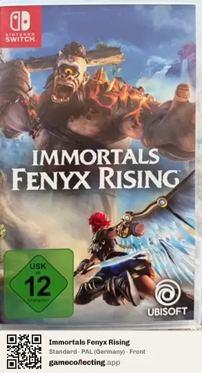 Immortals Fenyx Rising Nintendo Switch, Germany box front