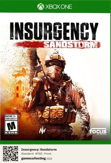 Insurgency: Sandstorm Xbox One, NTSC box front