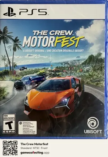 The Crew Motorfest PlayStation 5, NTSC box front