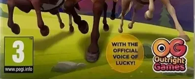 DreamWorks Spirit Lucky's Big Adventure, the PEGI square on its front