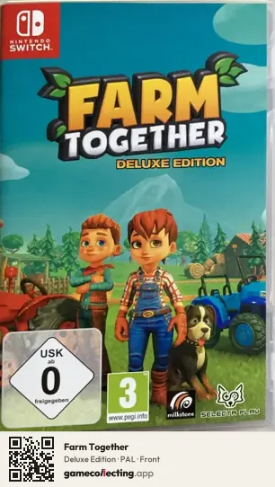 Farm Together Nintendo Switch, PAL box front