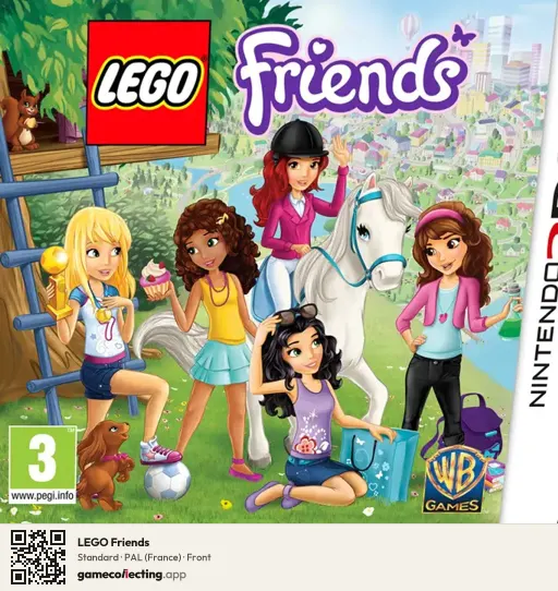 LEGO Friends Nintendo 3DS, France box front