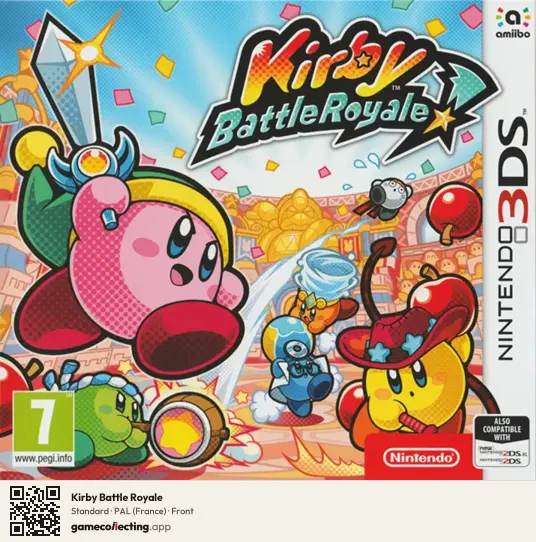 Kirby Battle Royale Nintendo 3DS, France box front