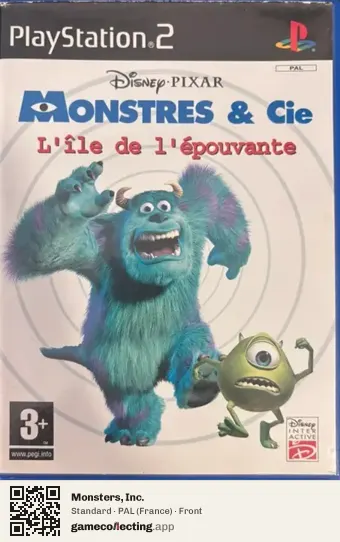 Monsters, Inc. PlayStation 2, France box front