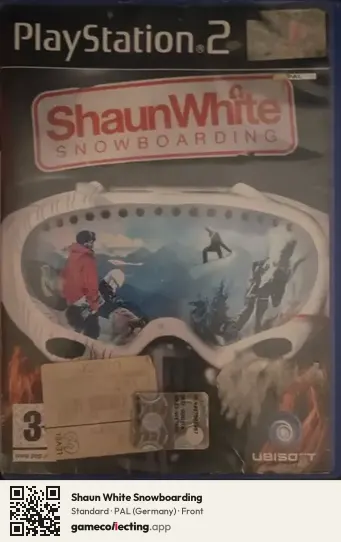 Shaun White Snowboarding PlayStation 2, Germany box front