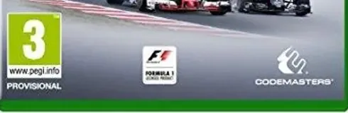 F1 2016, the PEGI square on its front