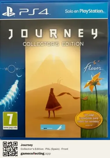Journey PlayStation 4, Spain box front