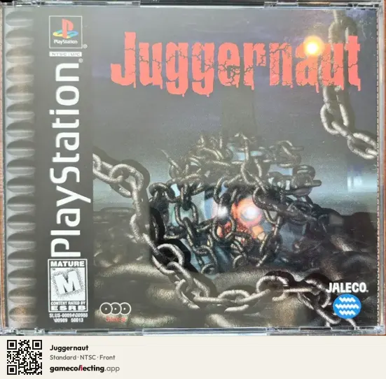 Juggernaut PlayStation, NTSC box front