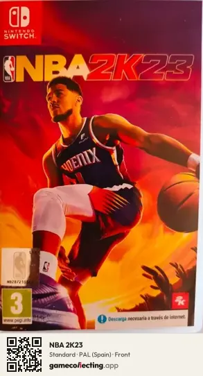 NBA 2K23 Nintendo Switch, Spain box front