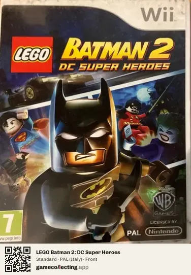 LEGO Batman 2: DC Super Heroes Nintendo Wii, Italy box front