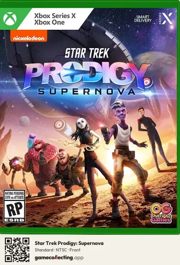 Star Trek Prodigy: Supernova Xbox Series X, NTSC box front