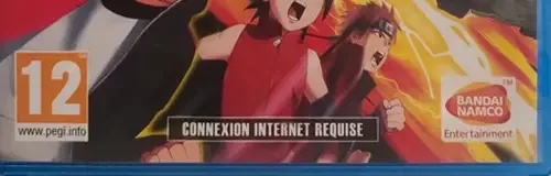 Naruto to Boruto: Shinobi Striker, the PEGI square on its front