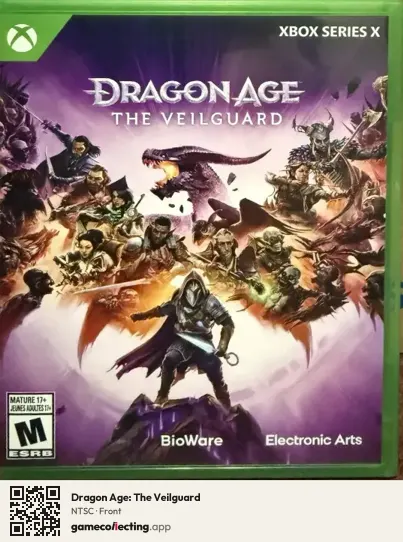 Dragon Age: The Veilguard Xbox Series X, NTSC box front