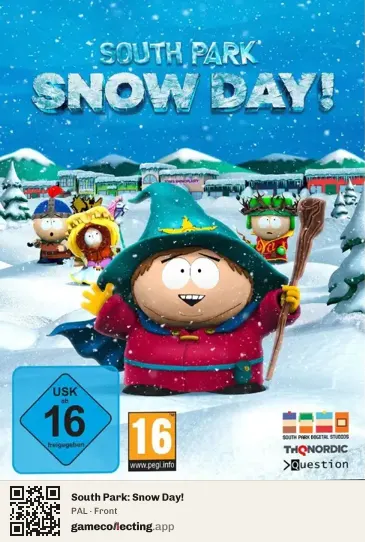 South Park: Snow Day! Computer, PAL box front