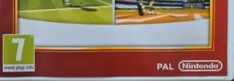 Wii Sports, the PEGI square on its front
