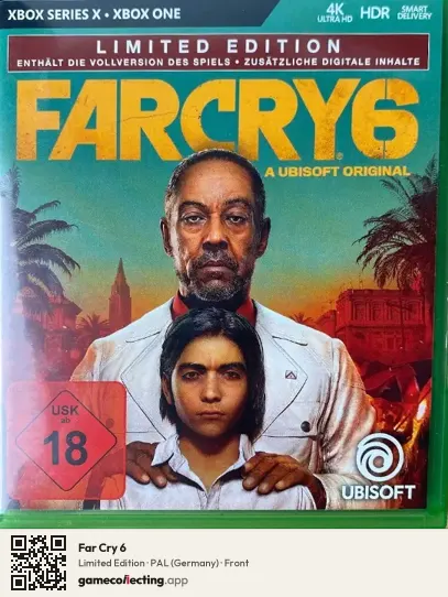 Far Cry 6 Xbox Series X, Germany box front