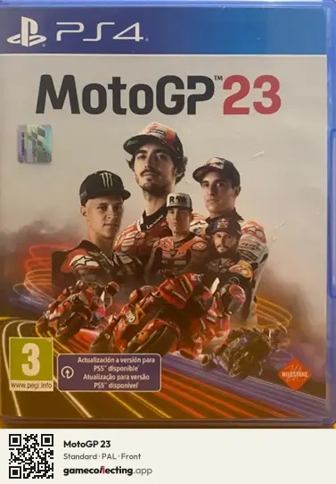 MotoGP 23 PlayStation 4, PAL box front