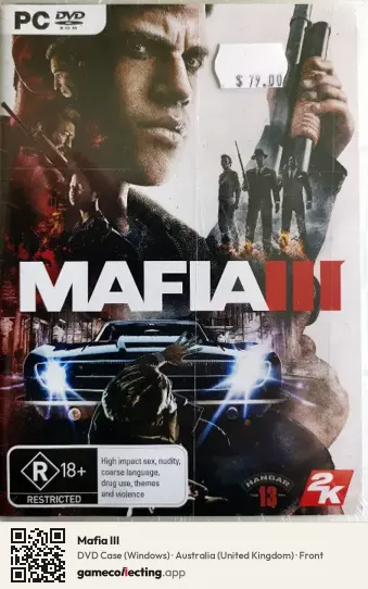 Mafia III Computer, United Kingdom box front