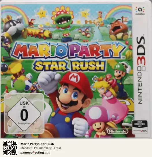 Mario Party: Star Rush Nintendo 3DS, Germany box front