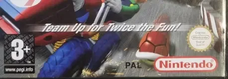 Mario Kart: Double Dash!!, the USK square on its front