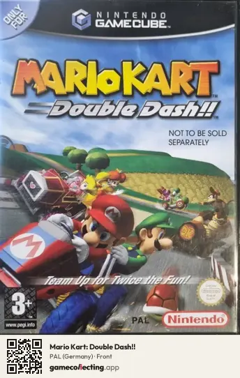 Mario Kart: Double Dash!! Nintendo GameCube, Germany box front
