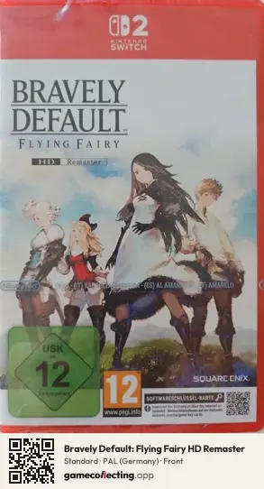 Bravely Default: Flying Fairy HD Remaster Nintendo Switch 2, Germany box front