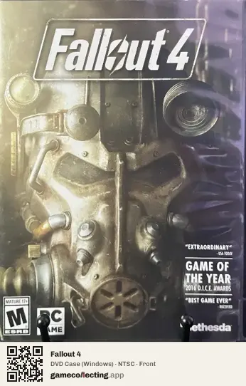 Fallout 4 Computer, NTSC box front
