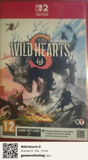 Wild Hearts S Nintendo Switch 2, PAL box front