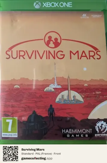 Surviving Mars Xbox One, France box front
