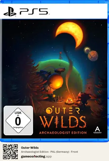 Outer Wilds PlayStation 5, Germany box front