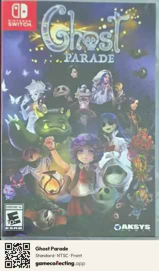 Ghost Parade Nintendo Switch, NTSC box front