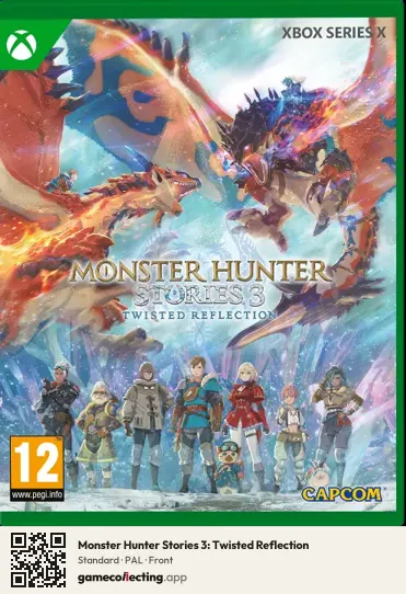 Monster Hunter Stories 3: Twisted Reflection Xbox Series X, PAL box front