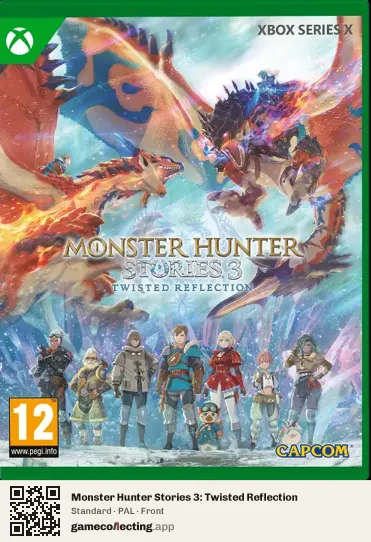 Monster Hunter Stories 3: Twisted Reflection Xbox Series X, PAL box front