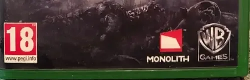 Middle-earth: Shadow of Mordor, the PEGI square on its front