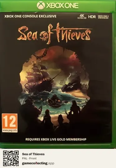 Sea of Thieves Xbox One, PAL box front