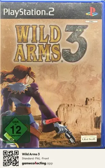 Wild Arms 3 PlayStation 2, PAL box front