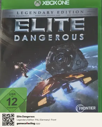 Elite Dangerous Xbox One, Germany box front