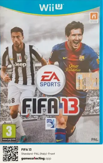 FIFA 13 Nintendo Wii U, Italy box front