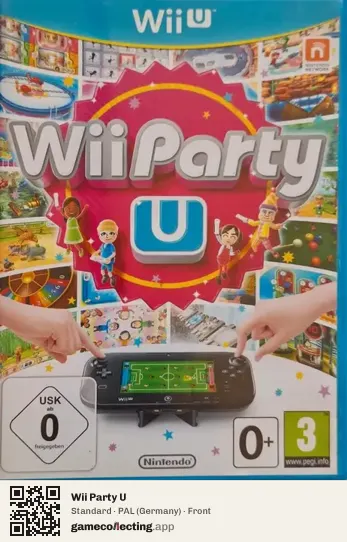 Wii Party U Nintendo Wii U, Germany box front