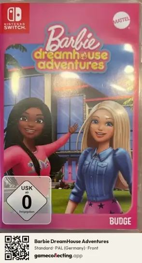 Barbie DreamHouse Adventures Nintendo Switch, Germany box front
