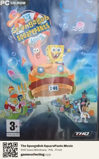 The SpongeBob SquarePants Movie Computer, PAL box front