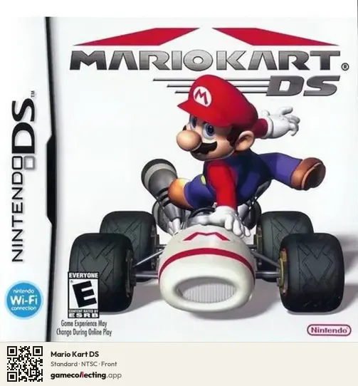 Mario Kart DS Nintendo DS, NTSC box front