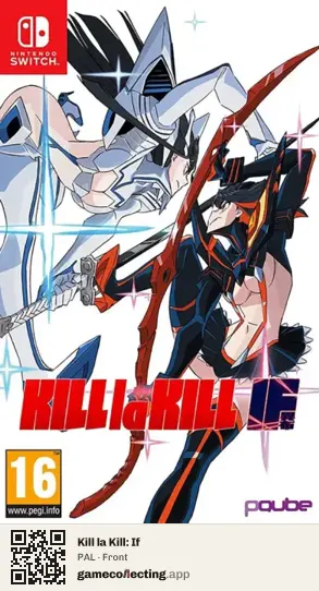 Kill la Kill: If Nintendo Switch, PAL box front