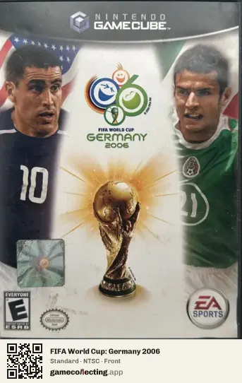 FIFA World Cup: Germany 2006 Nintendo GameCube, NTSC box front