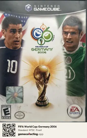 FIFA World Cup: Germany 2006 Nintendo GameCube, NTSC box front