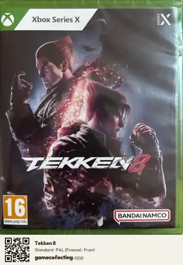 Tekken 8 Xbox Series X, France box front