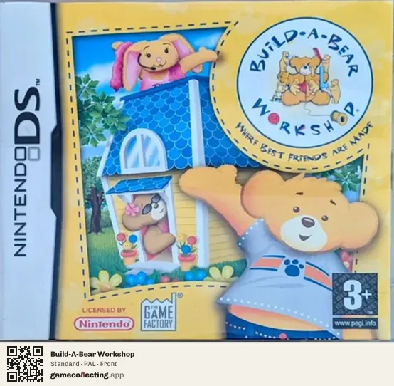 Build-A-Bear Workshop Nintendo DS, PAL box front