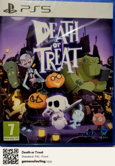 Death or Treat PlayStation 5, PAL box front